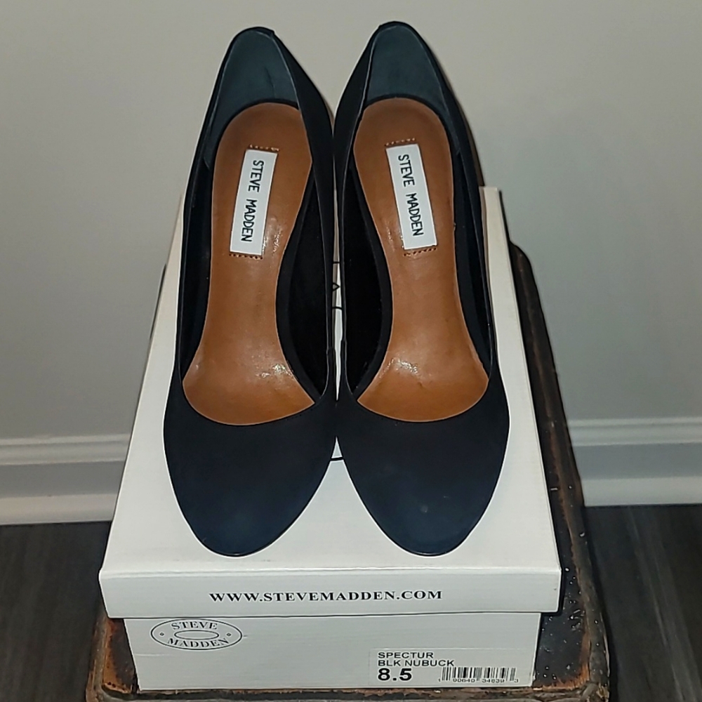 STEVEN MADDEN Spectur size 8.5 Black